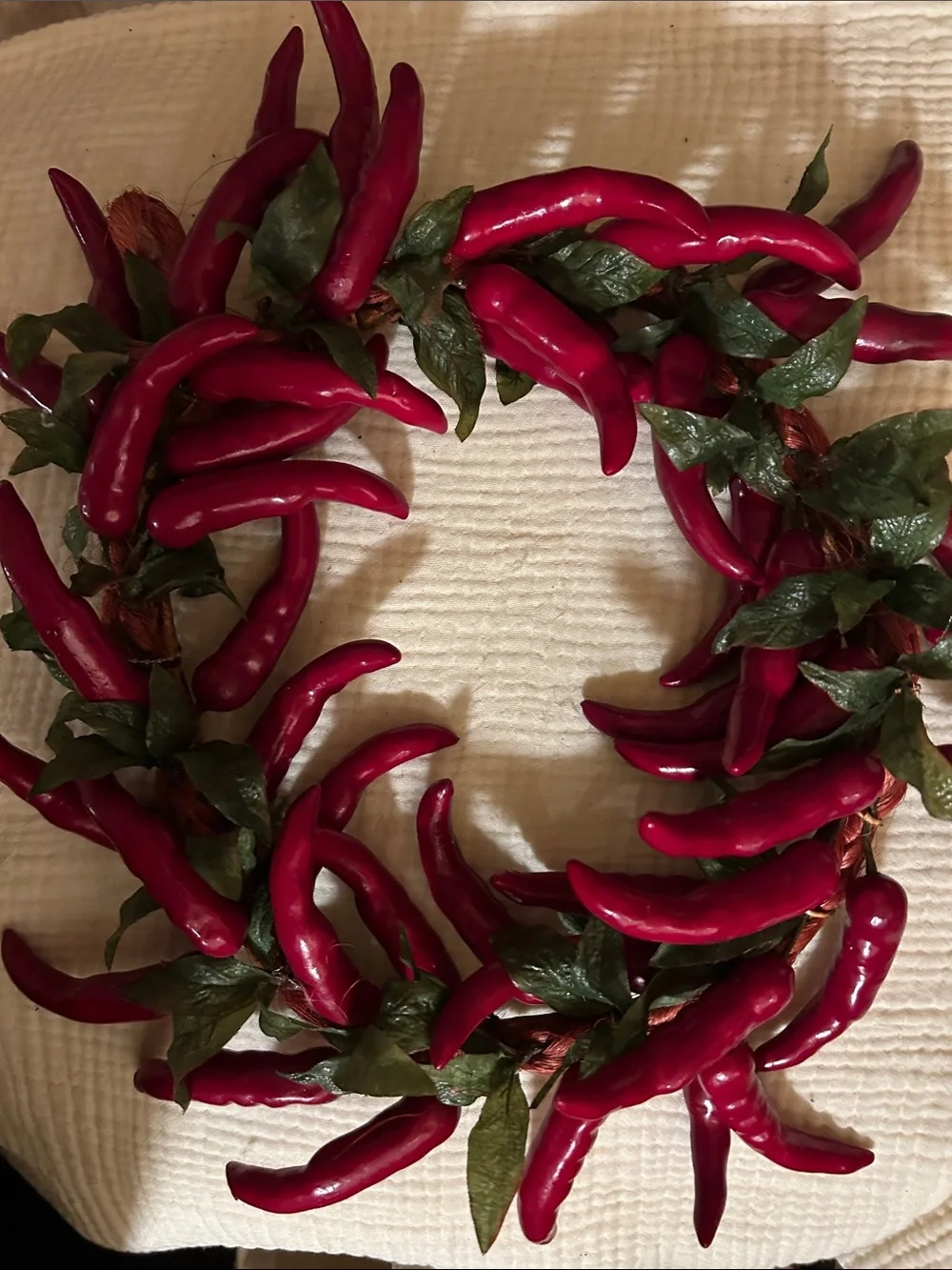 Ristra  wreath-unusual